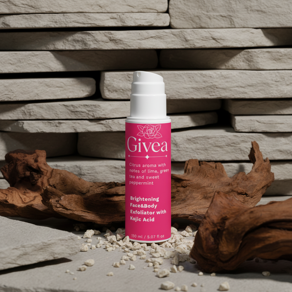 Brightening Face&Body Exfoliator with Kojic Acid