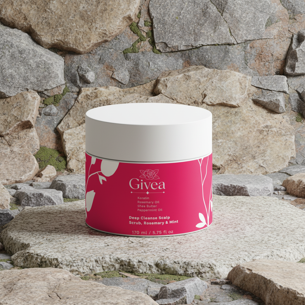 Deep Cleanse Scalp Scrub, Rosemary & Mint