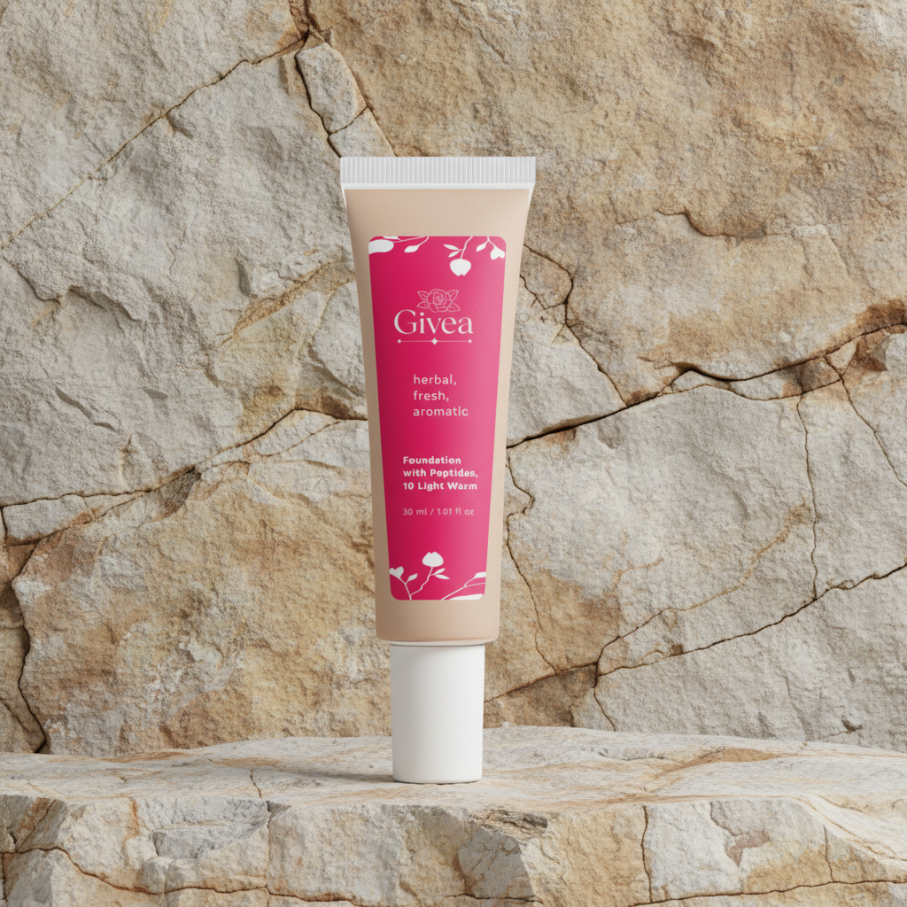 Foundation with Peptides, 10 Light Warm