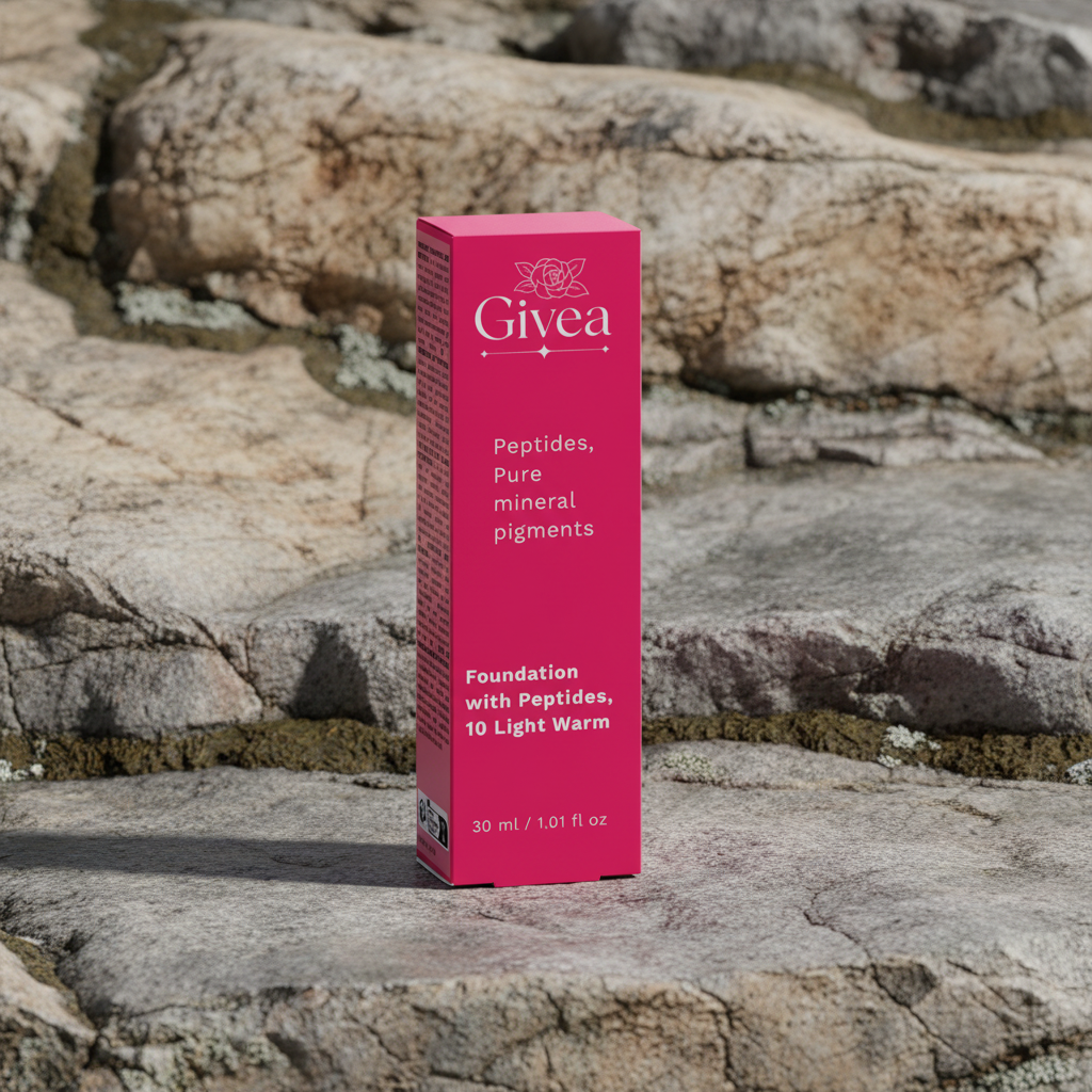 Foundation with Peptides, 10 Light Warm