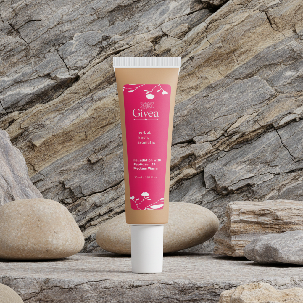 Foundation with Peptides,  25 Medium Warm
