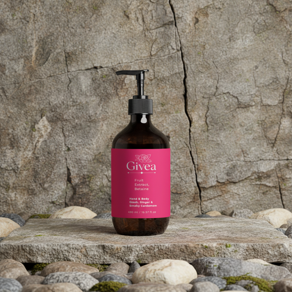Hand & Body Wash, Ginger & Smoky Cardamom