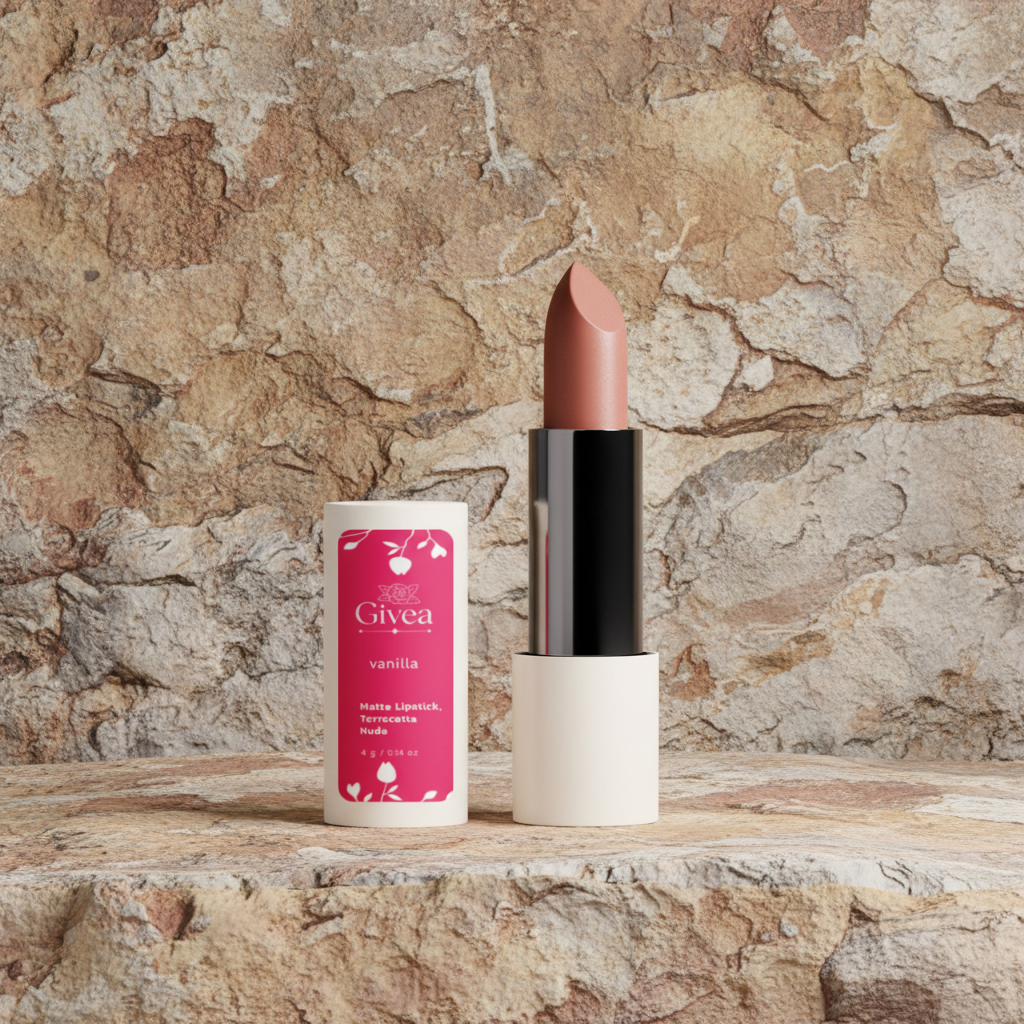 Matte Lipstick, Terracotta Nude