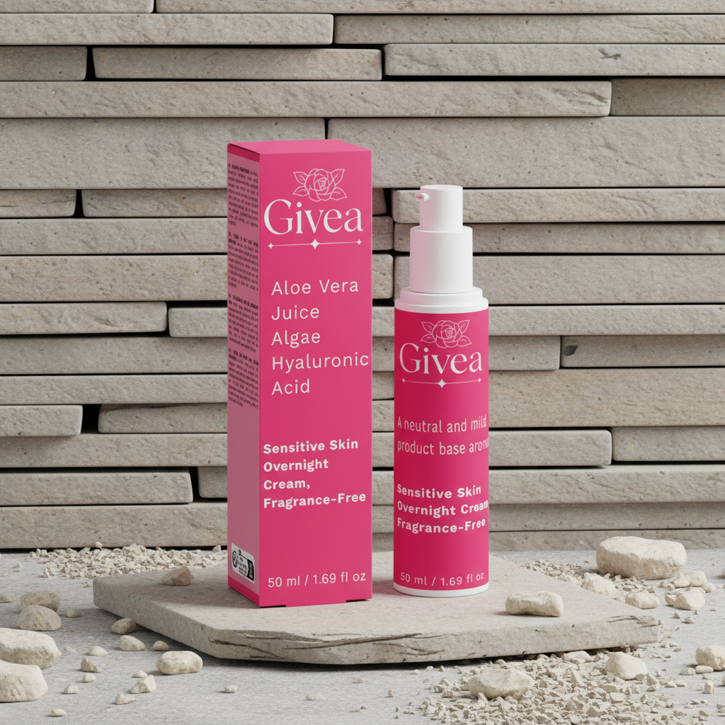 Sensitive Skin Overnight Cream, Fragrance-Free