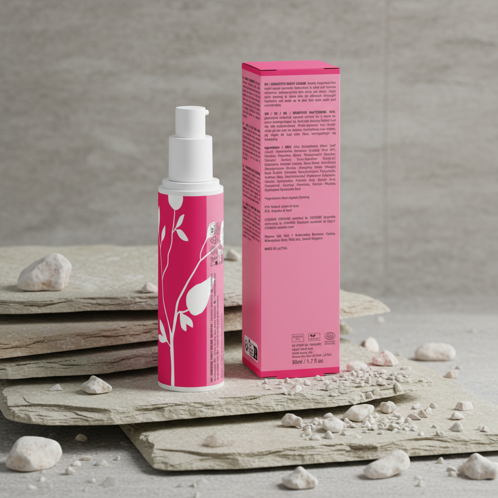 Sensitive Skin Overnight Cream, Fragrance-Free
