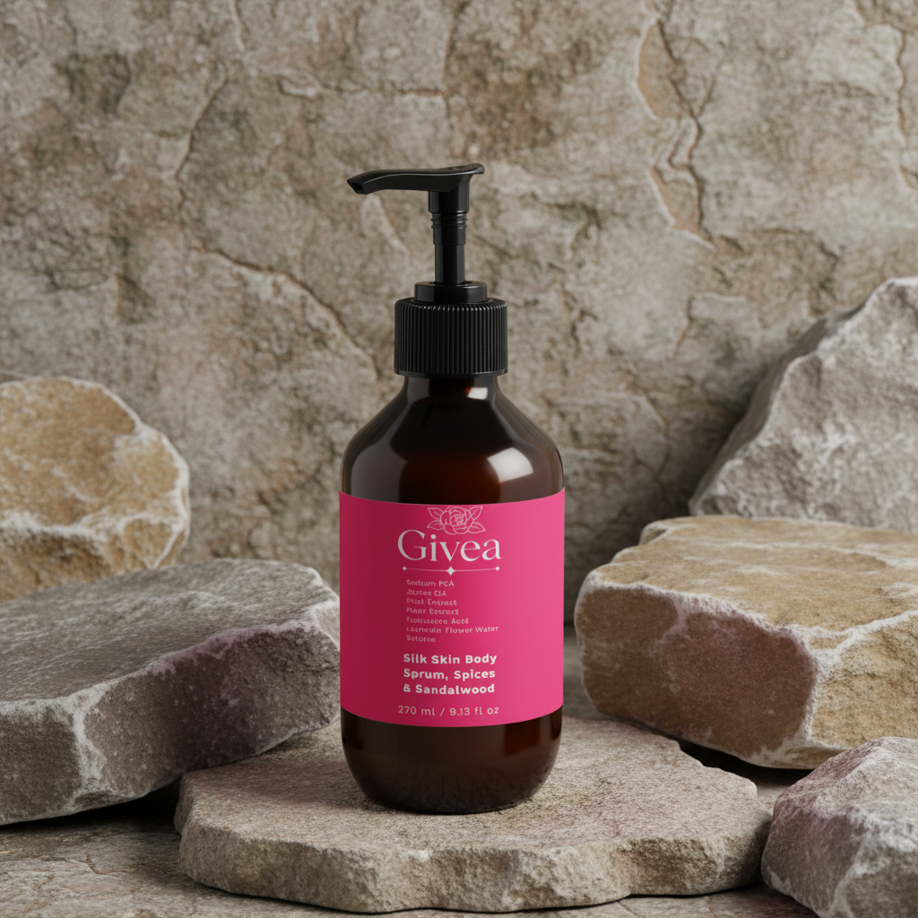 Silk Skin Body Serum, Spices & Sandalwood
