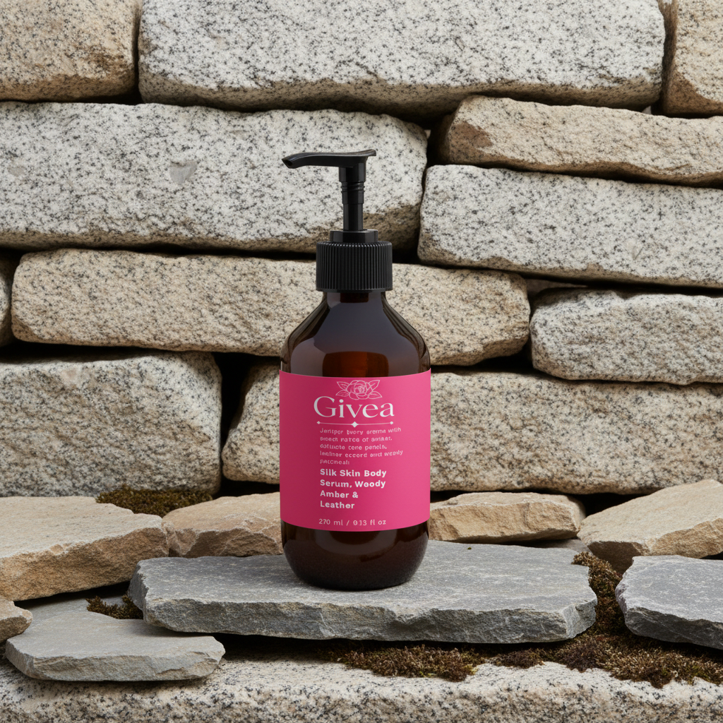 Silk Skin Body Serum, Woody Amber & Leather