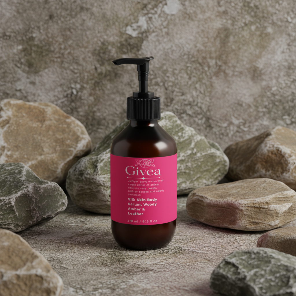 Silk Skin Body Serum, Woody Amber & Leather