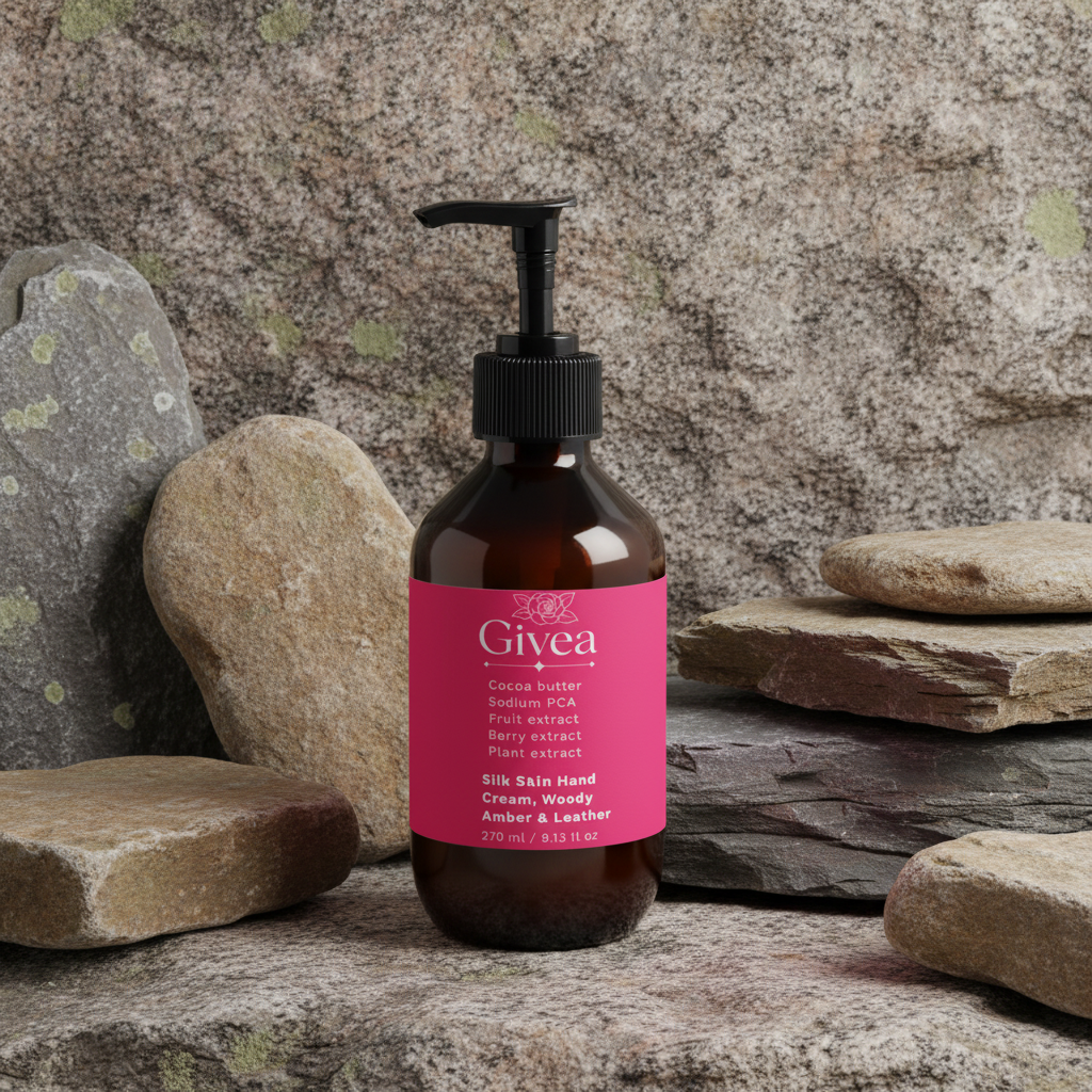 Silk Skin Hand Cream, Woody Amber & Leather