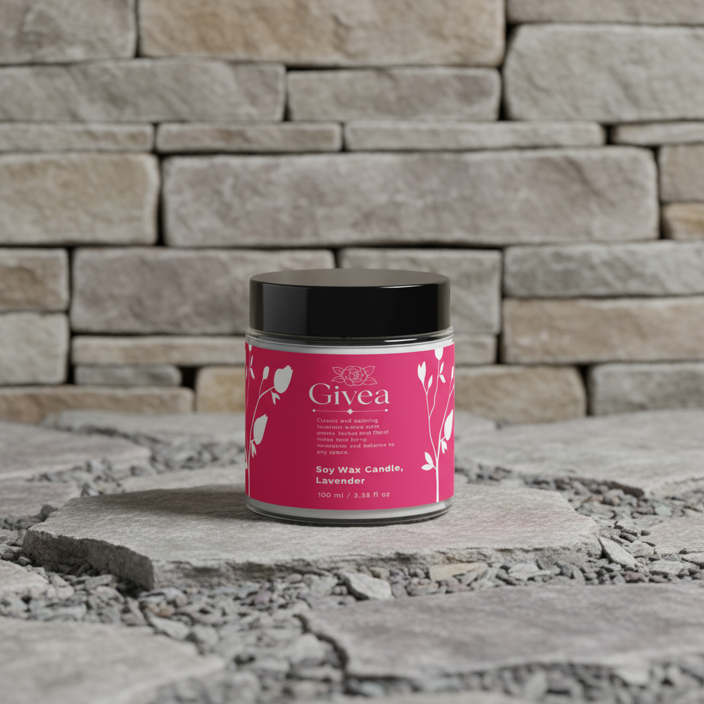 Soy Wax Candle, Lavender