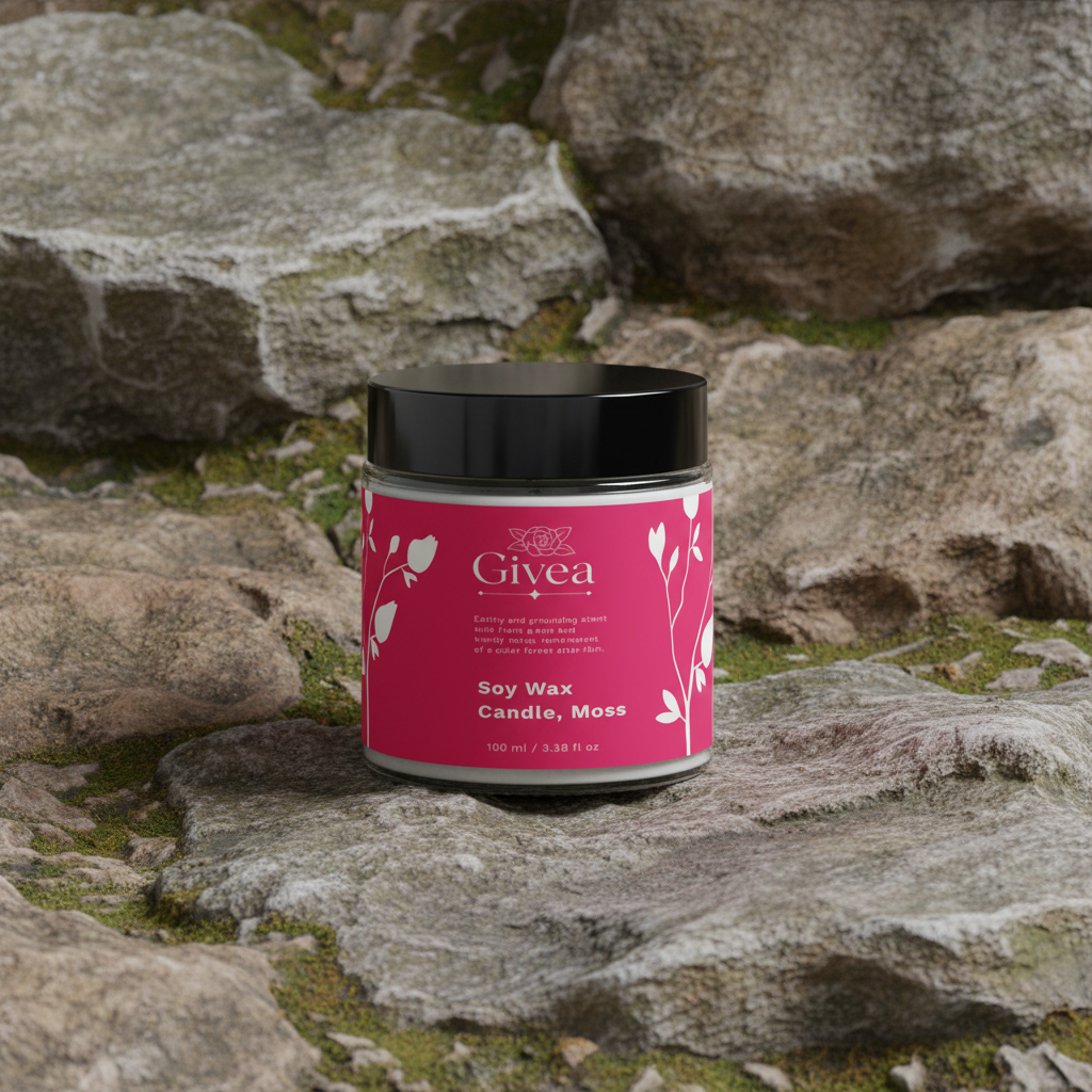 Soy Wax Candle, Moss