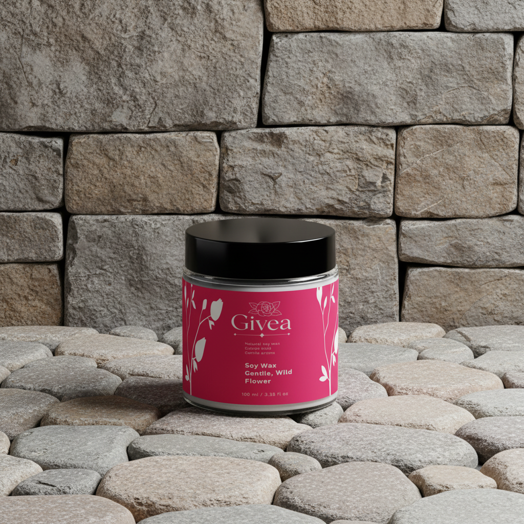 Soy Wax Candle, Wild Flower